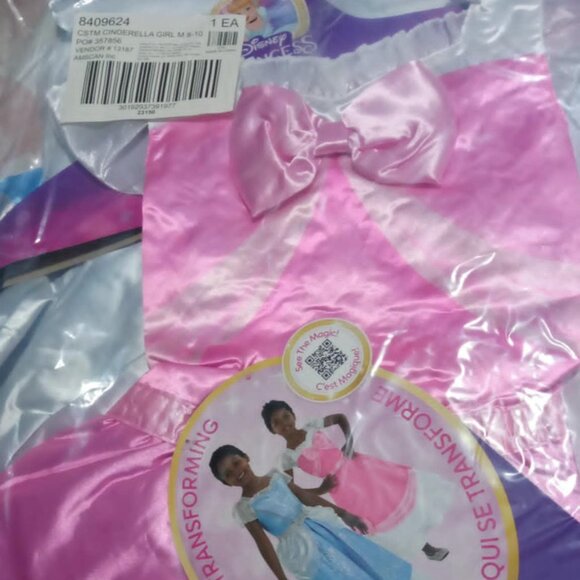 Stocking Stuffer NEW! Disney Princess Cinderella 2 in1 Magic Dress Dress-Up - Picture 10 of 11